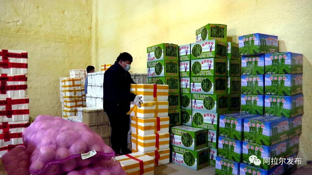 阿拉尔市供销九鼎农产品公司保障春节果蔬供应，价格低于阿克苏市场