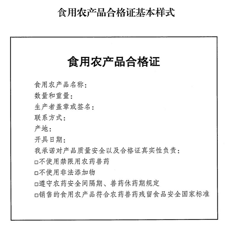 食用农产品制度牌样式_食用农产品制度牌样式_食用农产品制度牌样式