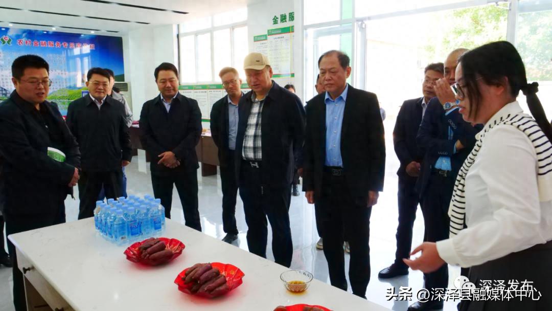 北京农产品流通协会考察团赴深泽县调研农产品生产与物流体系建设