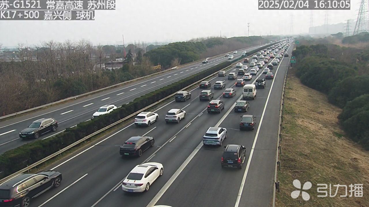 2025年苏州市管高速春运总流量达2064.04万辆，同比增长11.00%