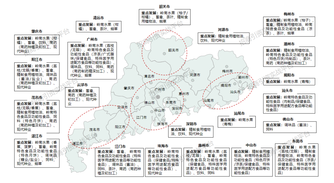 农产品加工产业链发展现状_广东农产品加工业产业集群_广东农产品排名