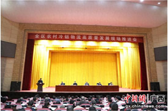 广西全区农村冷链物流高质量发展现场推进会在河池召开