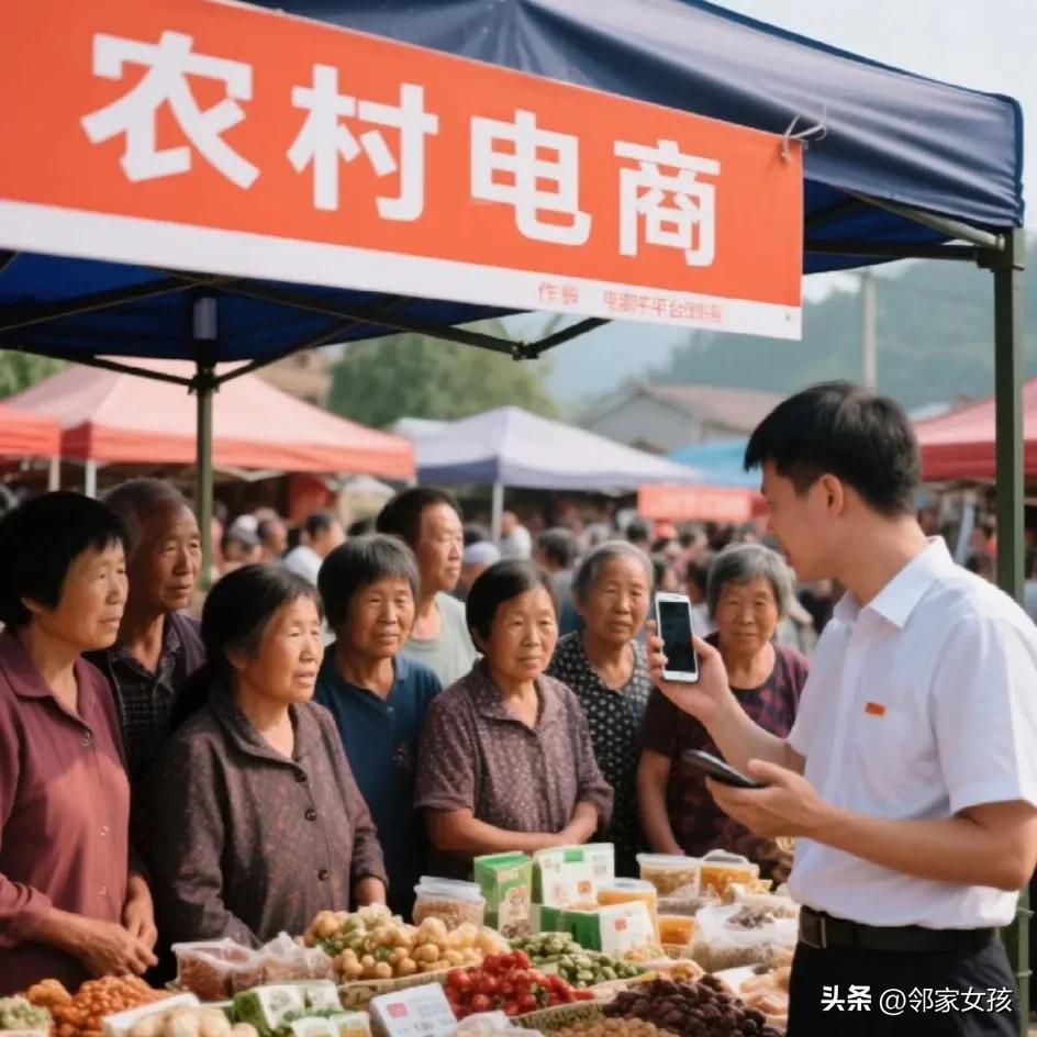 农村电商农产品销售渠道拓宽_农村电商直播带货模式_怎么在淘宝上卖农产品