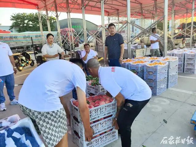 大型农产品批发市场_中联农石家庄国际水果物流园_石家庄水果批发市场
