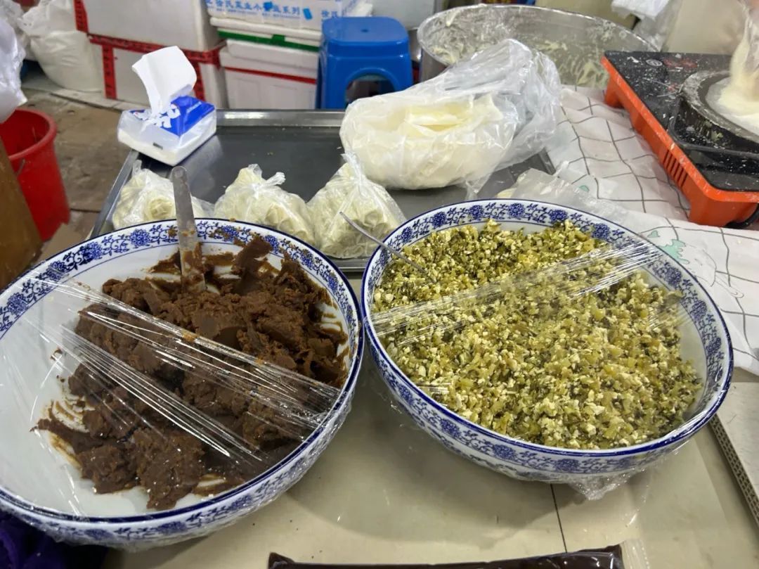 浙江农产品 价格_杭州萧山南门农副产品综合市场春卷销售_浙江人年夜饭必备春卷选购