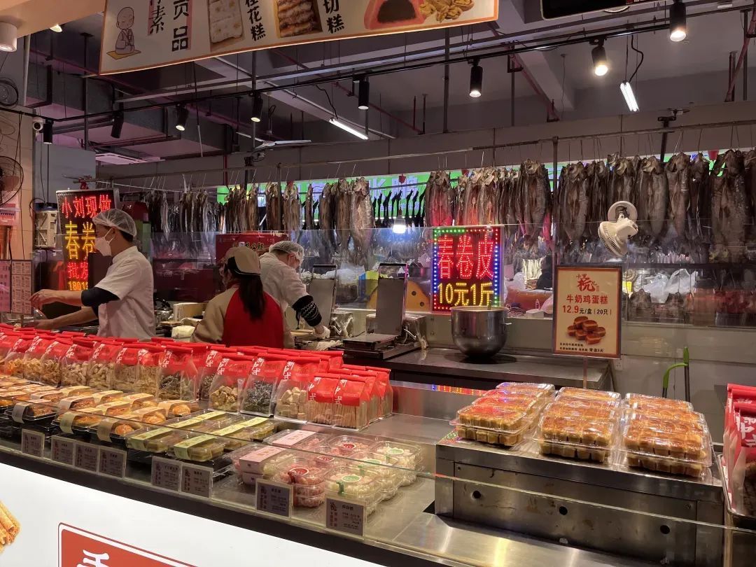浙江农产品 价格_浙江人年夜饭必备春卷选购_杭州萧山南门农副产品综合市场春卷销售