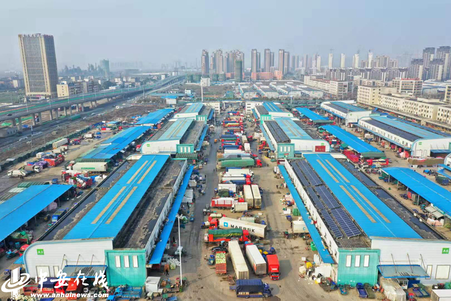 货卡帮农安徽合肥百大周谷堆农产品批发市场_货卡帮农助力农产品物流发展_周谷堆农产品批发市场