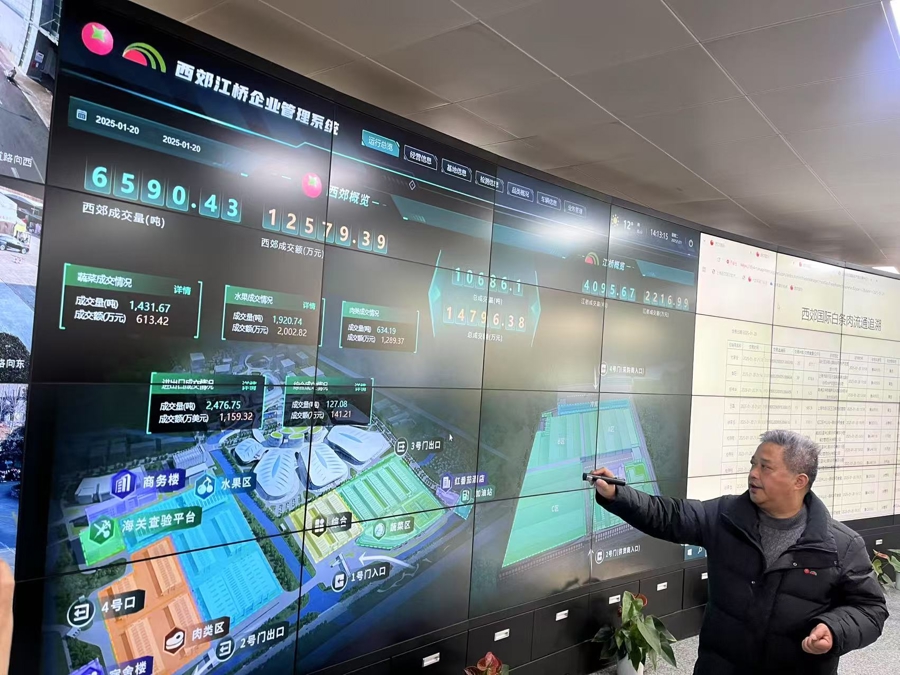 西郊农产品交易中心_上海猪肉蔬菜价格波动_西郊国际农产品交易中心供应情况