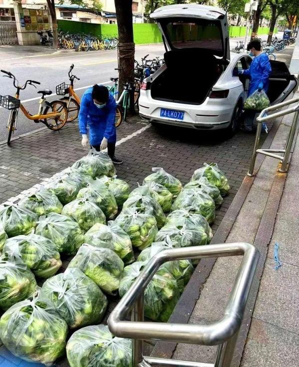 上海保供力量加大，西郊国际果品分区分批复市缓解物资紧张