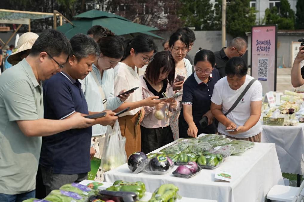 北京市农产品质量安全JN码发布，市民可扫码了解蔬菜信息
