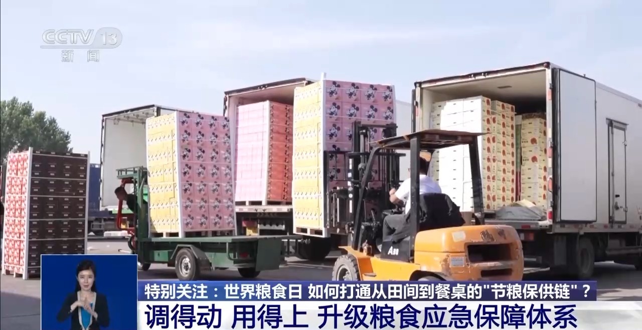 农产品 物流 模式_秋粮收获进度_粮食应急保障体系