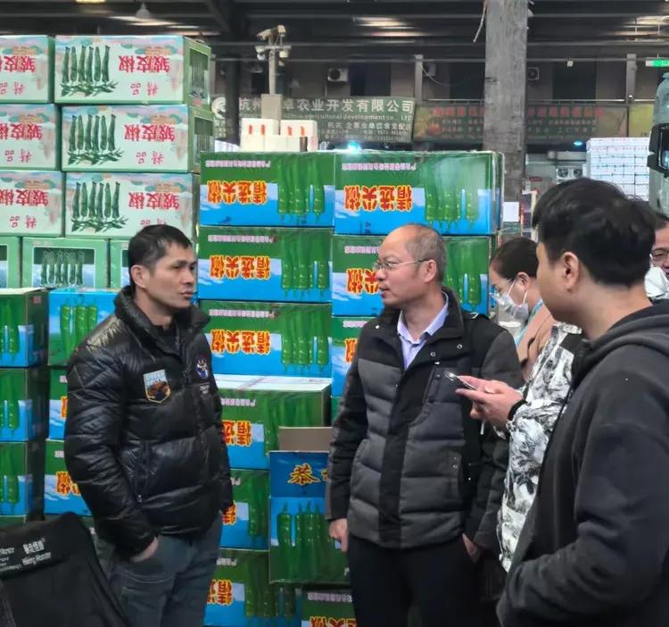 海口农产品流通市场调研_海南农产品流通公共信息服务平台_武汉四季美农贸城考察