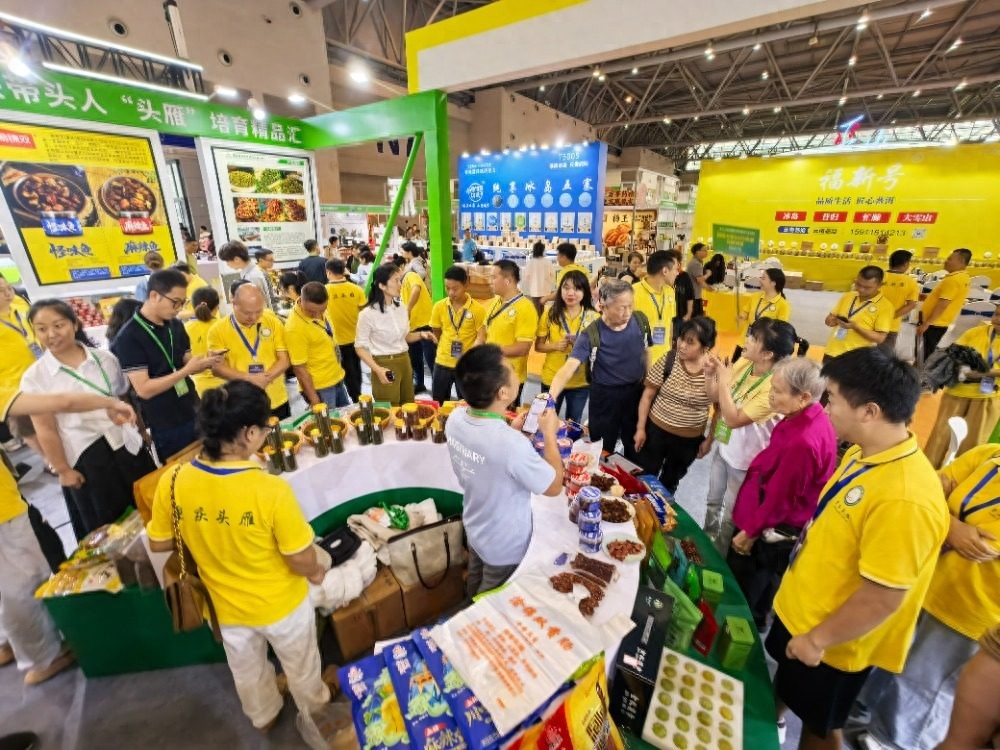 重庆名牌农产品名单_重庆头雁项目农产品展_西部农交会头雁学员产品