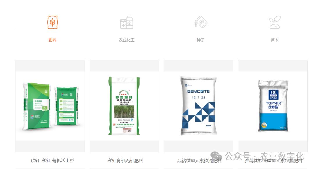 农业企业业务范围_数字化进度_农产品代理网