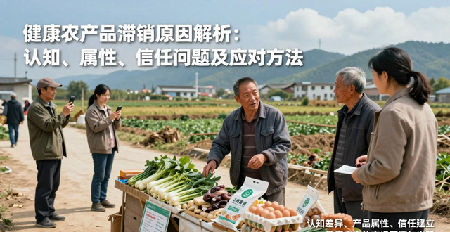 健康农产品销售困境_农产品滞销原因解析_优质农产品认知提升