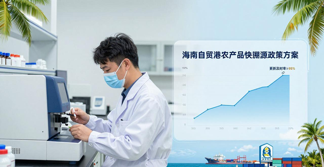 海南餐饮食品合规溯源_海南自贸港农产品食材快速检测_农产品追溯体系建设支持政策