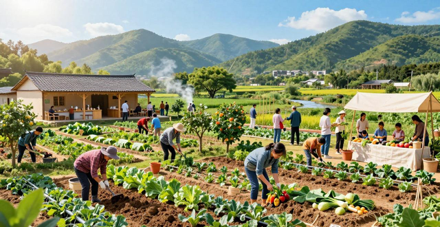 农产品直销店发展前景_农村闲置地改造出租_共享菜园模式
