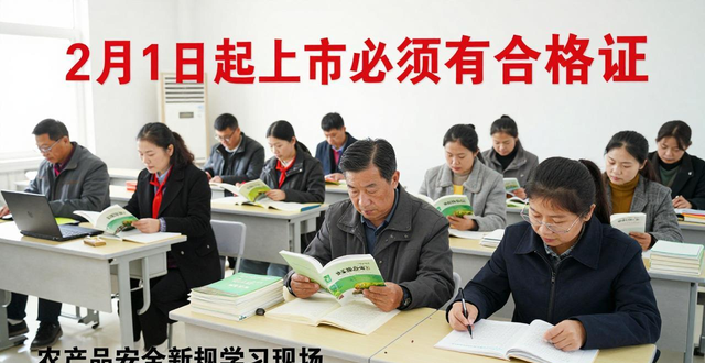 2月1日起农产品上市要有合格证，关乎质量安全新规来了