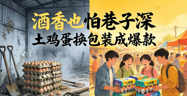 农产品营销成功案例_土鸡蛋潮流化转型案例_农产品包装设计升级