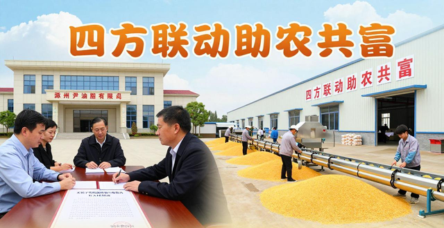 滁州石沛镇四方联动发展农产品加工业，实现惠企助农共富