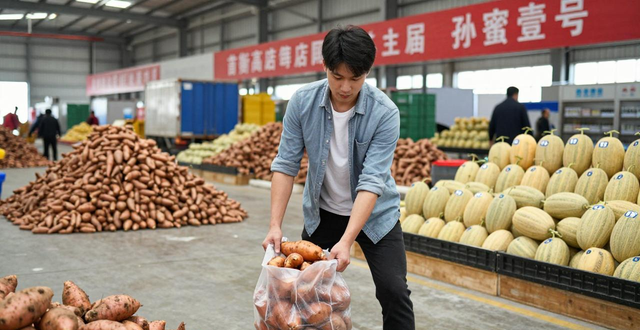 网上销售农产品_北大毕业生返乡创业 红薯种植基地管理 京津冀农产品交易中心
