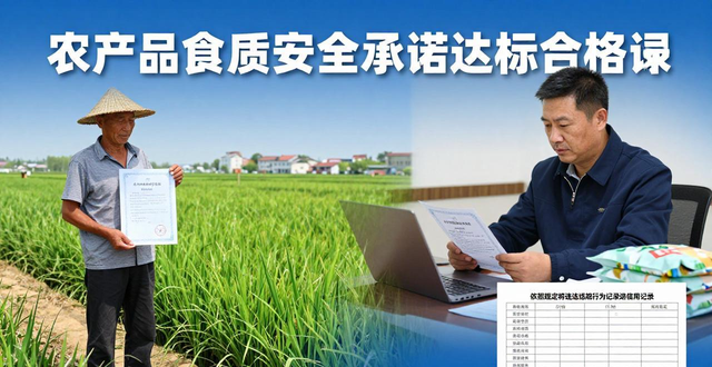 农产品质量安全承诺达标合格证制度_质检局 农产品质量安全追溯_政府企业社会三方协同治理
