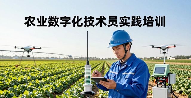 农业数字化技术员证书考取指南，含职业魅力、报考及学习要点