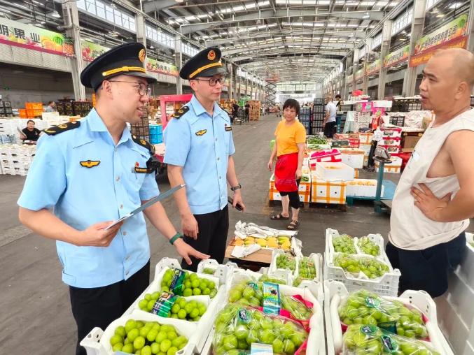 农产品交易中心升级 市民果盘子更安全