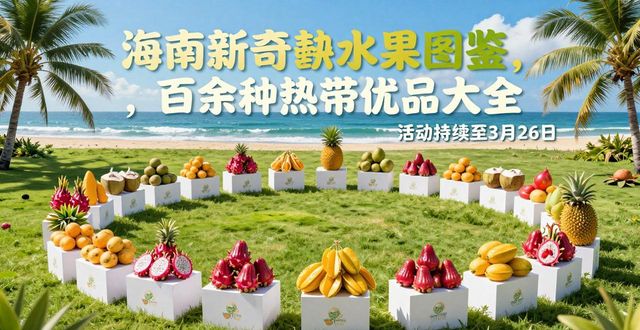 2026年热带水果产业发展大会 海南特色农产品 展位_新奇特农产品大全图片