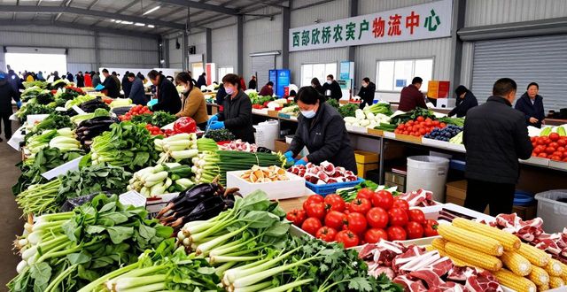 陕西菜篮子供应基地_西部欣桥农产品物流中心_西安西部欣桥农产品物流中心