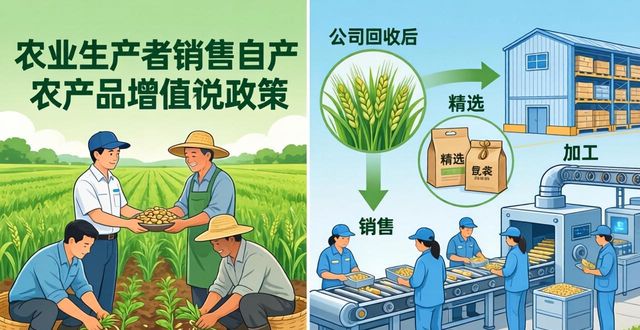 农业生产者销售自产农产品，这些增值税政策你得知道