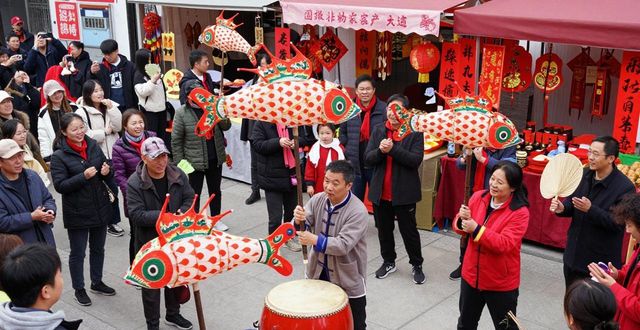 安徽大集科技融合年俗体验_安徽大集非遗文化展示_安徽特色(农产品)