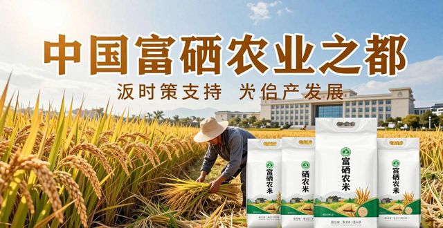 富硒大米一斤多卖8元，广西农民靠富硒农产品增收