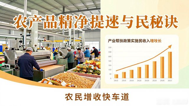 农产品精深加工提速秘诀，农民增收快车道这样走