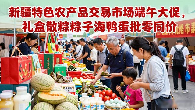 新疆特色农产品交易市场_海鸿国际食品物流港第十一届端午展销节_乌鲁木齐海鸿国际食品物流港端午展销节
