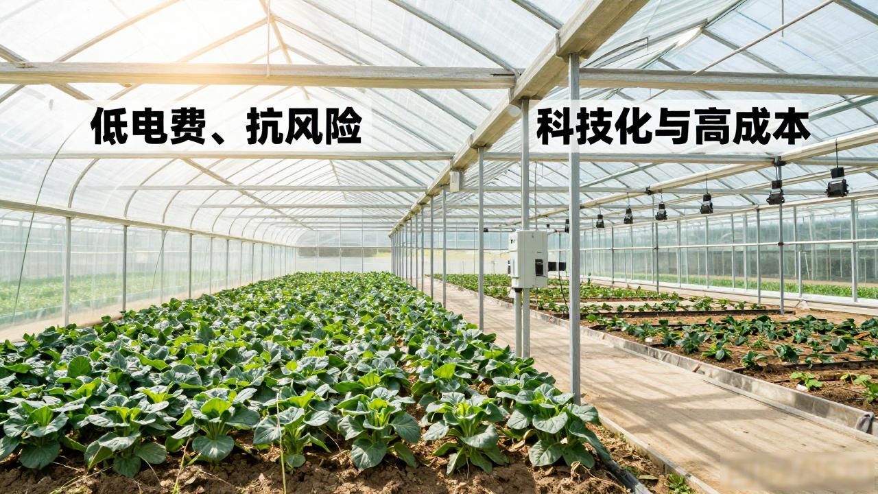 玻璃温室成本对比_设施农业投资分析_10万元投资什么农产品可以有利润