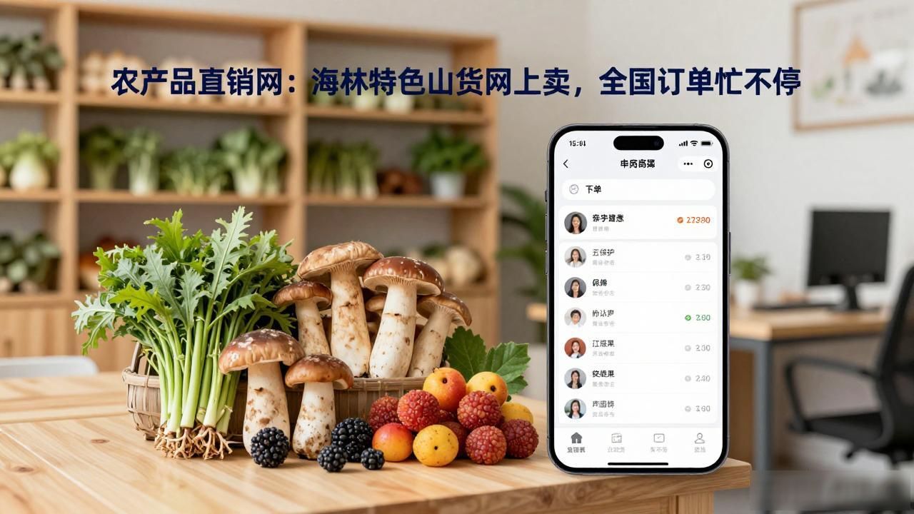 农产品直销网：海林特色山货网上卖，全国订单忙不停