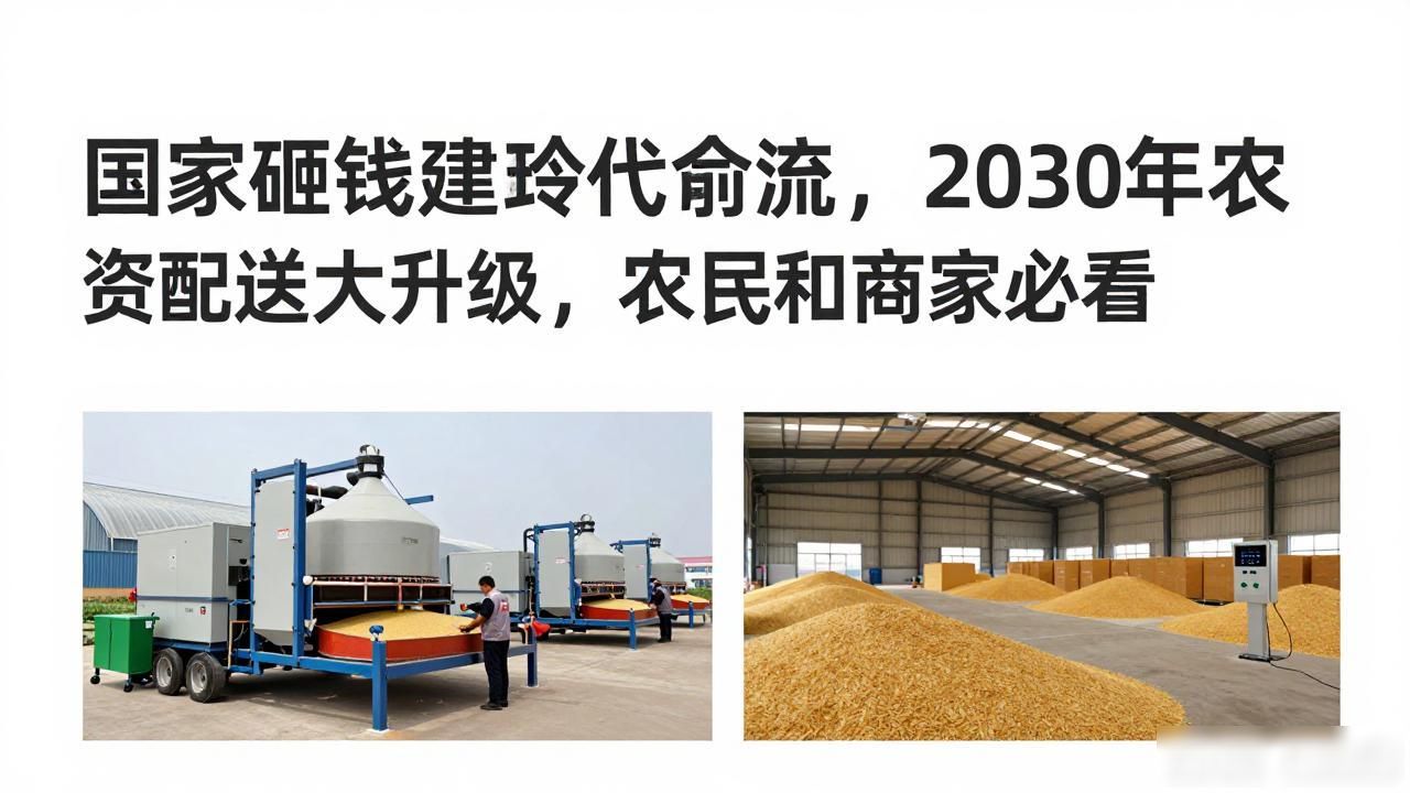 国家砸钱建冷链物流，2030年农资配送大升级，农民和商家必看