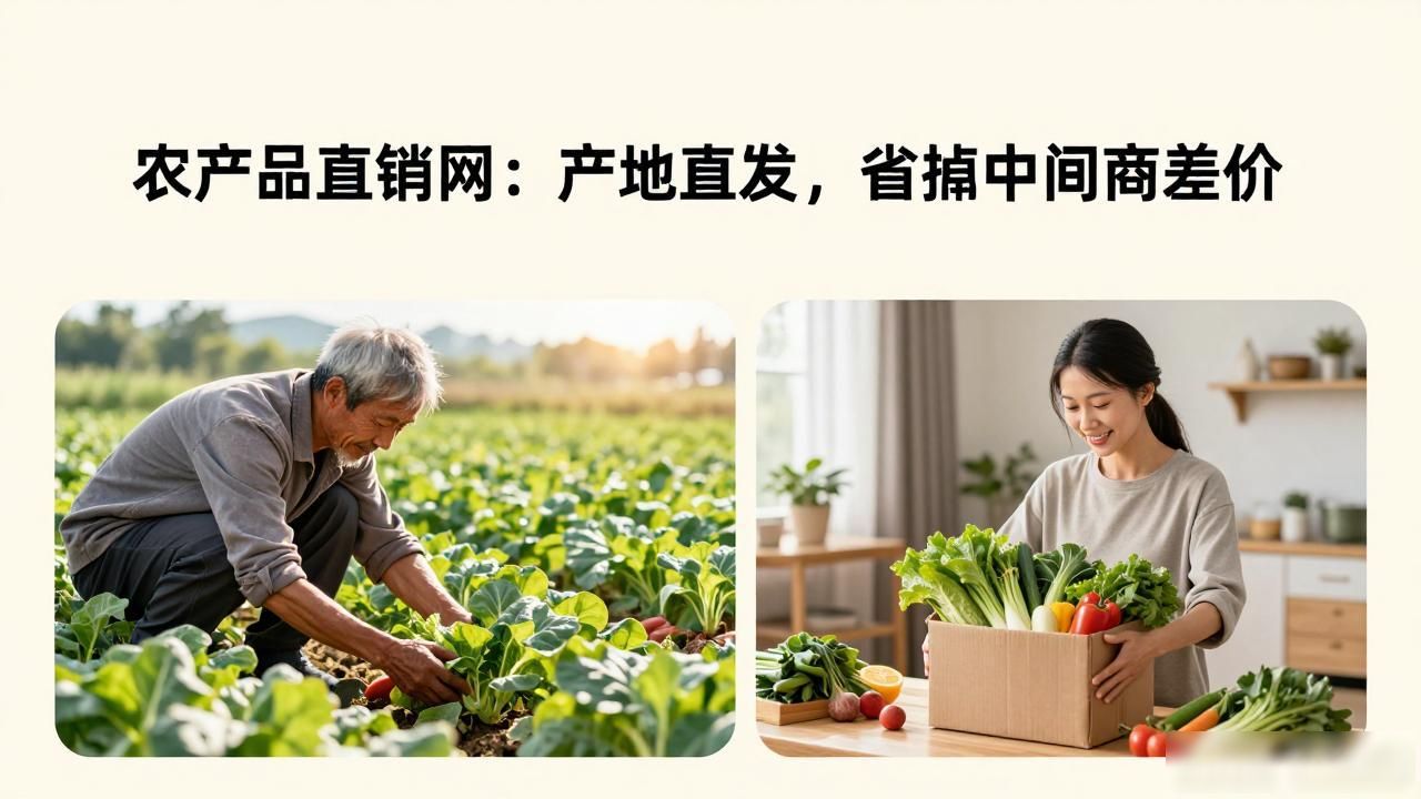 农产品直销网：产地直发，省掉中间商差价