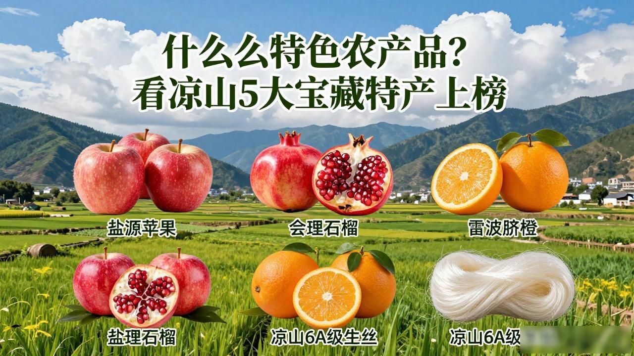 什么叫特色农产品？看凉山5大宝藏特产上榜