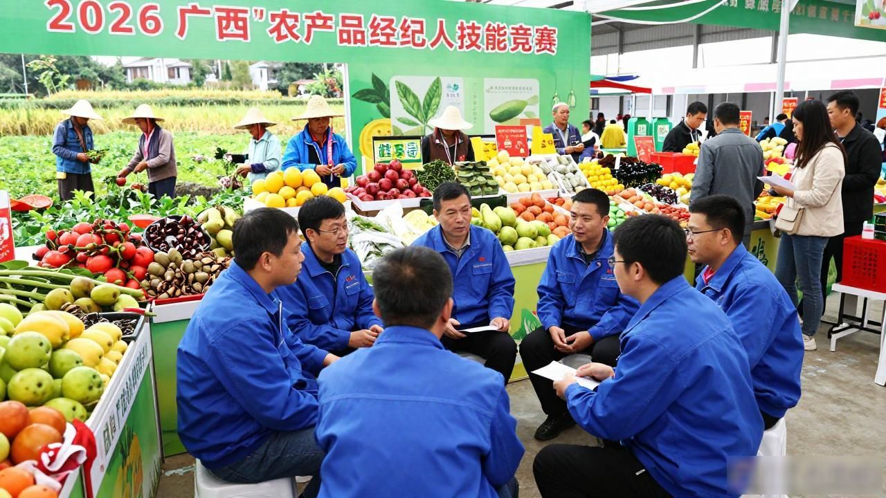 2026广西农产品经纪人技能竞赛开赛，谁是农产品流通经纪人协会的佼佼者？
