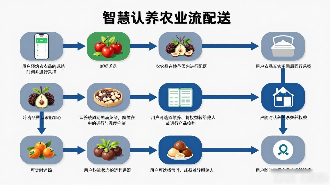 同城卖农产品难？试试智慧认养，让客户在线认养、实时看货、直接配送