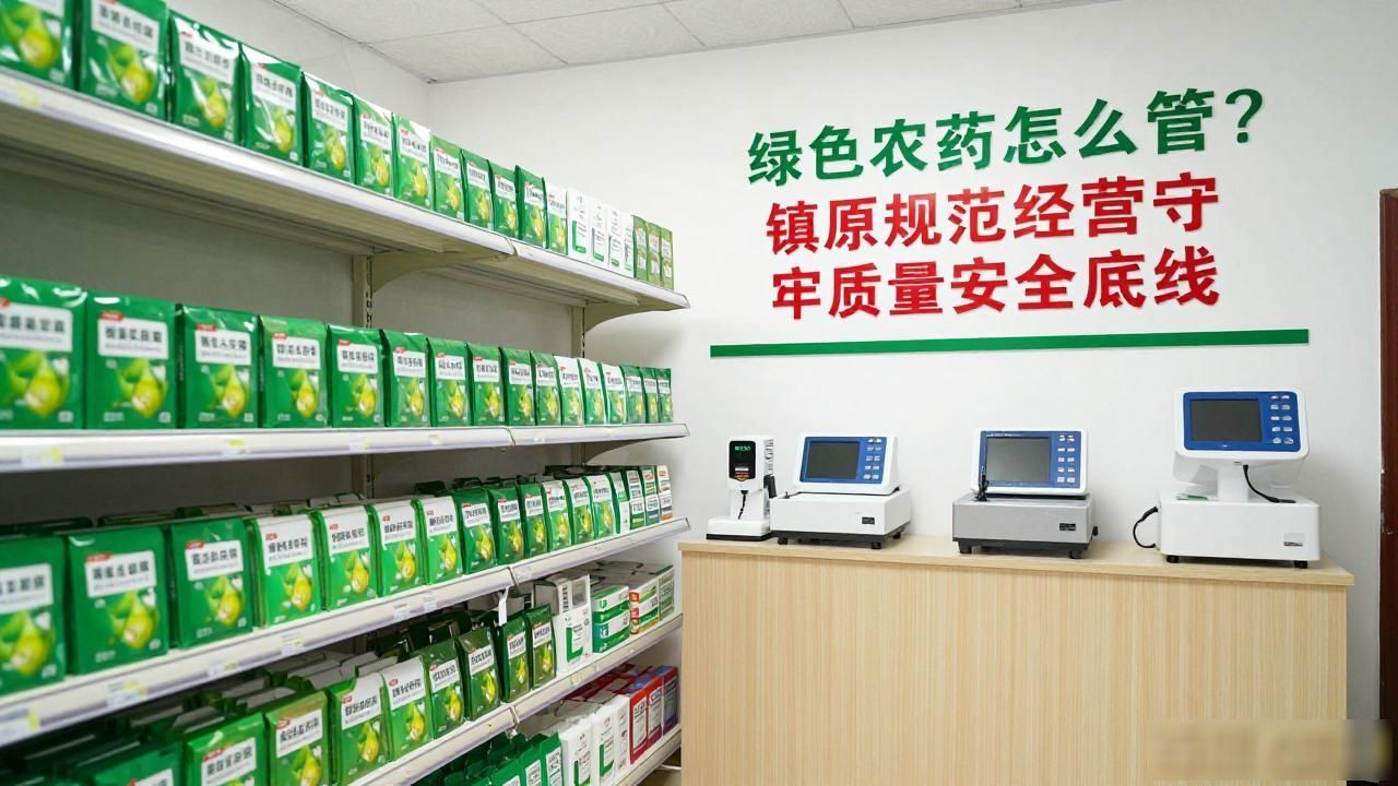 绿色农药怎么管？镇原规范经营守牢质量安全底线